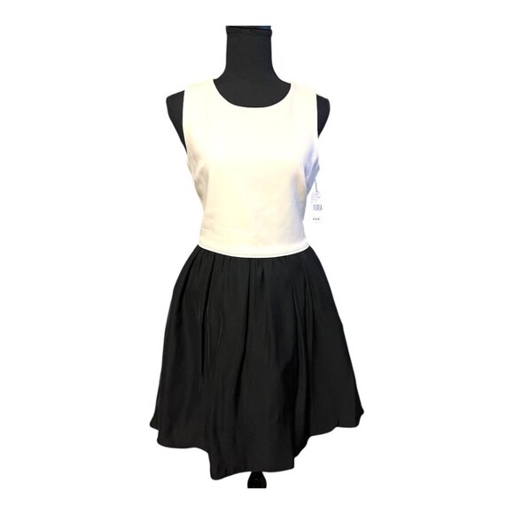 Likely Bailey Dress - Black & White Tulle Mini Dress (NWT) - Picture 2 of 9